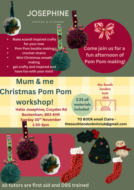 Mum & me - Hello Josephine Christmas workshop