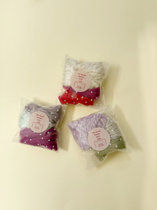 the South London Knit Club - Yarn bundles